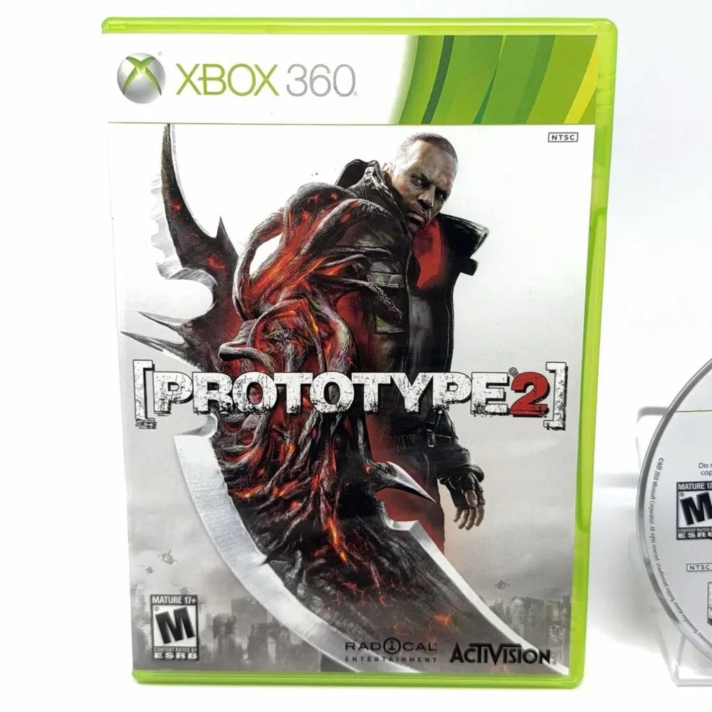 Prototype 2 Microsoft Xbox 360 2012 Complete CIB Slipcover Tested